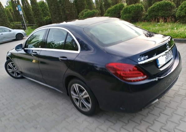 Mercedes-Benz Klasa C cena 112900 przebieg: 121000, rok produkcji 2018 z Myszków małe 781